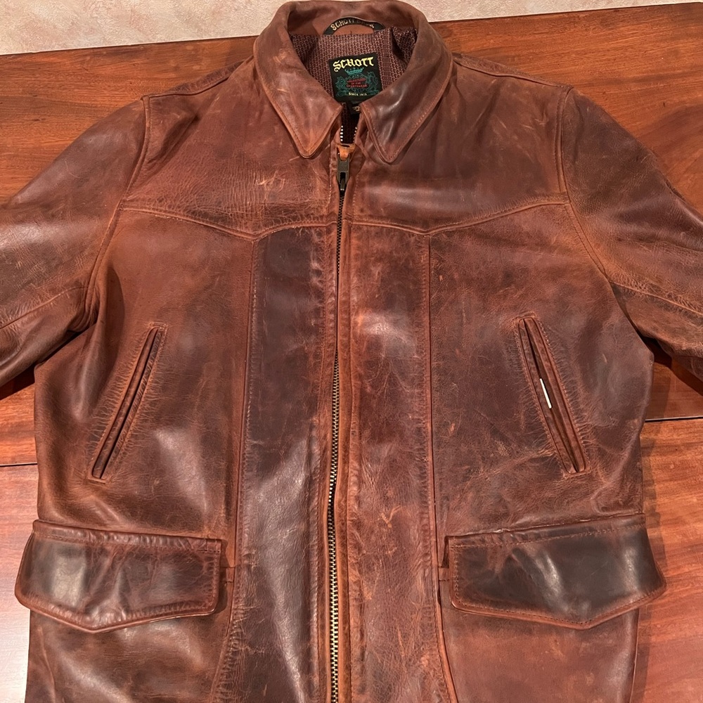 Schott NYC John Hancock Jacket - Vintage
